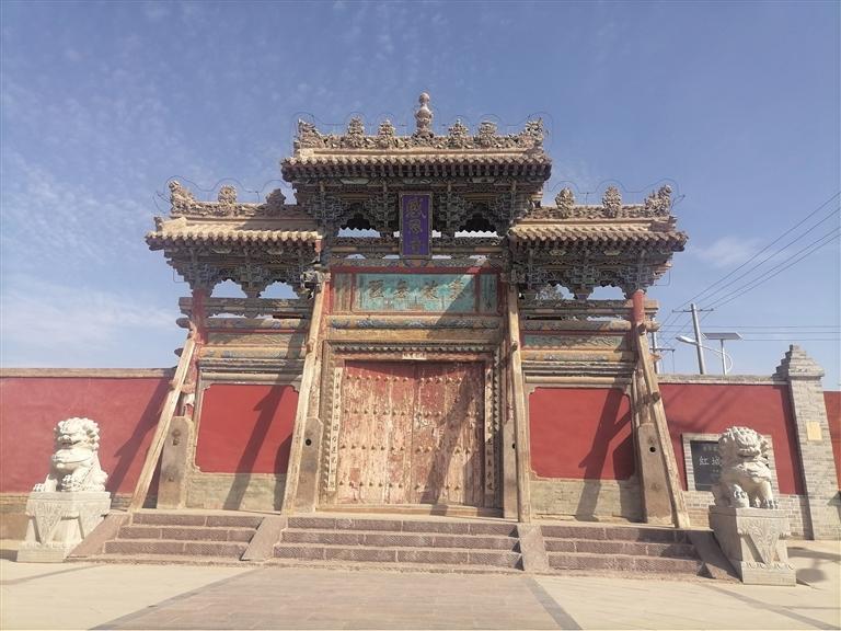 紅城感恩寺 圖由蘭州市文物保護中心提供