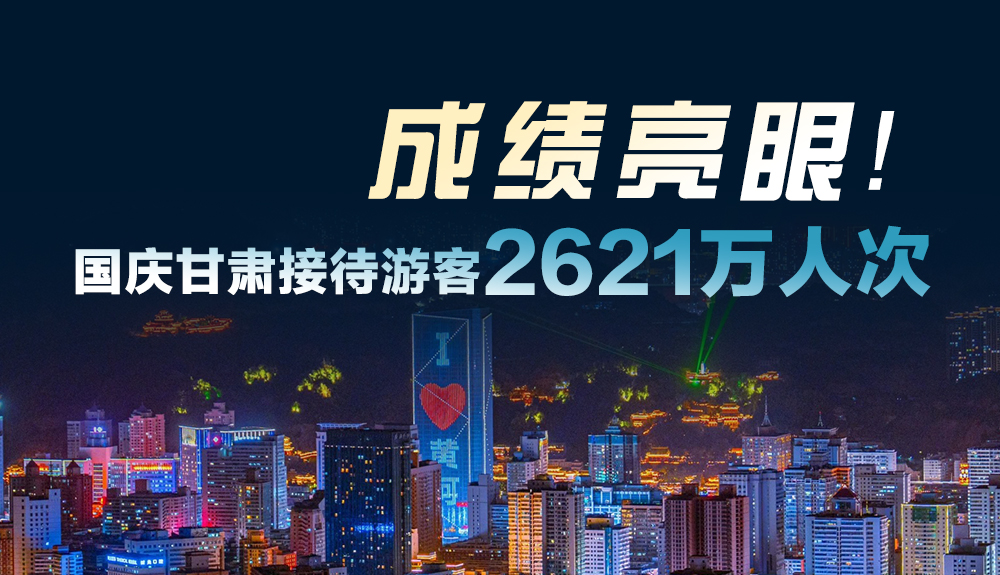 成績亮眼！國慶甘肅接待游客2621萬人次